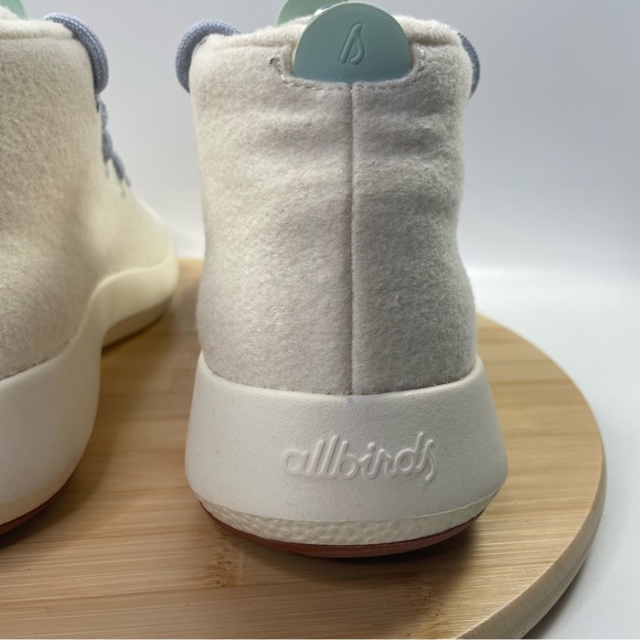 Allbirds Wool Runner Up Mizzles Womens 10 US Shoes Sneakers Frost White Hi Top - Picture 7 of 16
